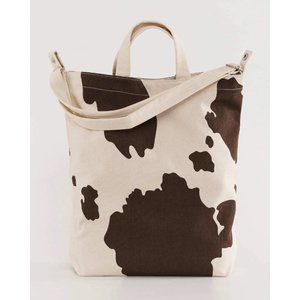 baggu duck bag in cow print